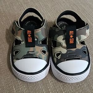 Converse Camo Print Sandals